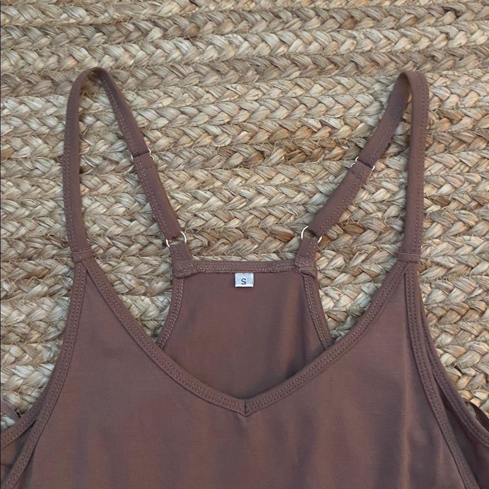 Mineral Wash Brown Workout Set - Picture 4 of 5